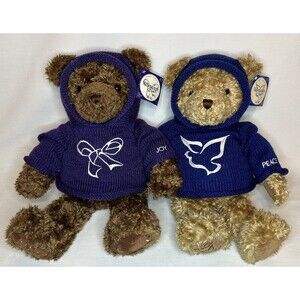 Limited Edition Millenium Joy & Peace Gund Bears Large 26” Plush